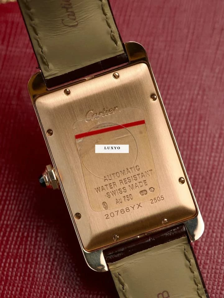 Cartier Tank Americaine  Box & unsigned papers - Thumbnail 4