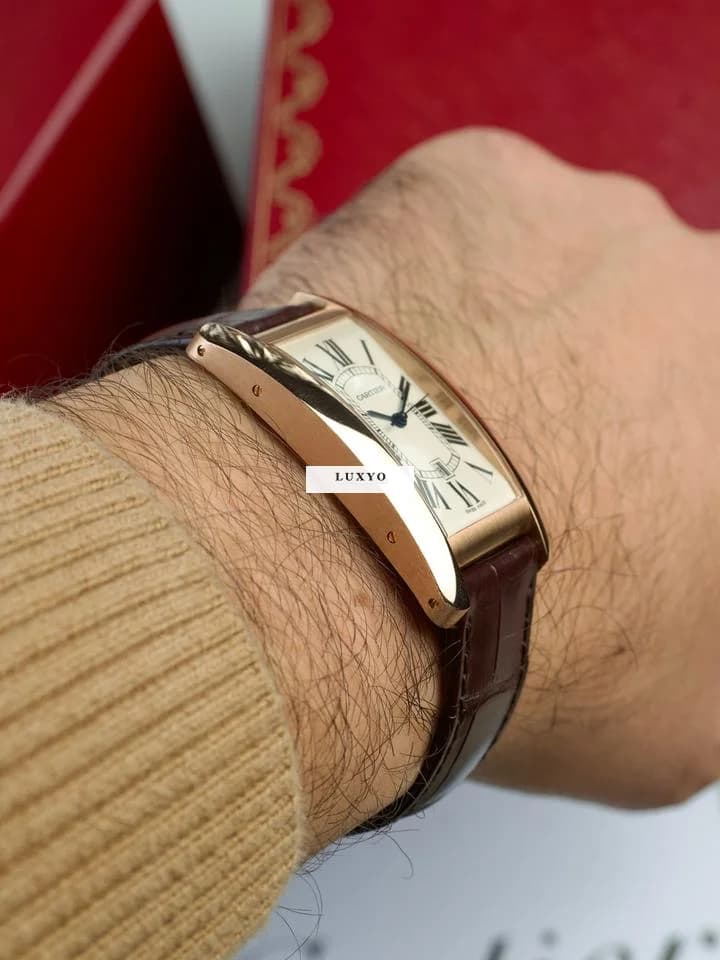 Cartier Tank Americaine  Box & unsigned papers - Thumbnail 5