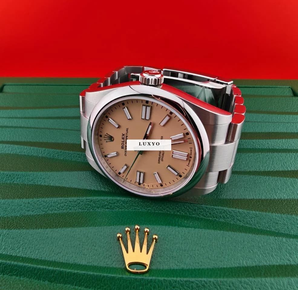 Rolex Oyster Perpetual 41 mm, NEW, 134300 2025 Beige Dial, Full set, Unworn - Thumbnail 2