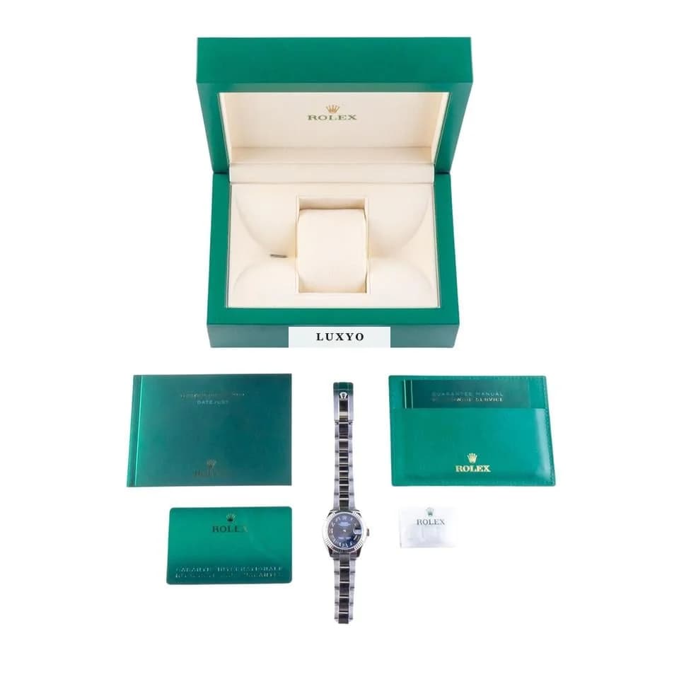 Rolex Lady-Datejust Blue Roman 278274 2021 (Full Set) - Thumbnail 8