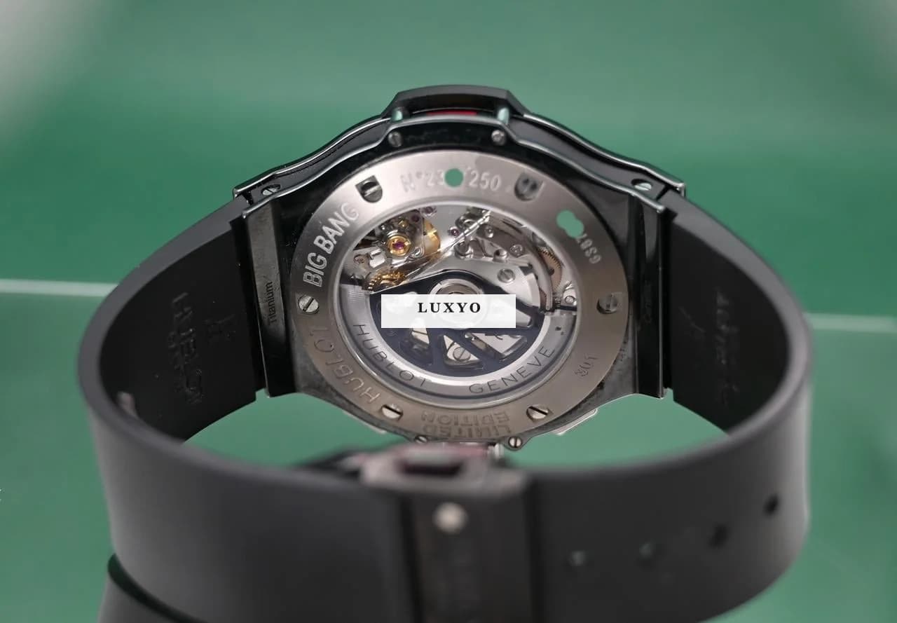 Hublot Big Bang 44mm Spanish Football Federation Limited 1 Of 250 Ceramic Chronograph Box&Papers - Thumbnail 13