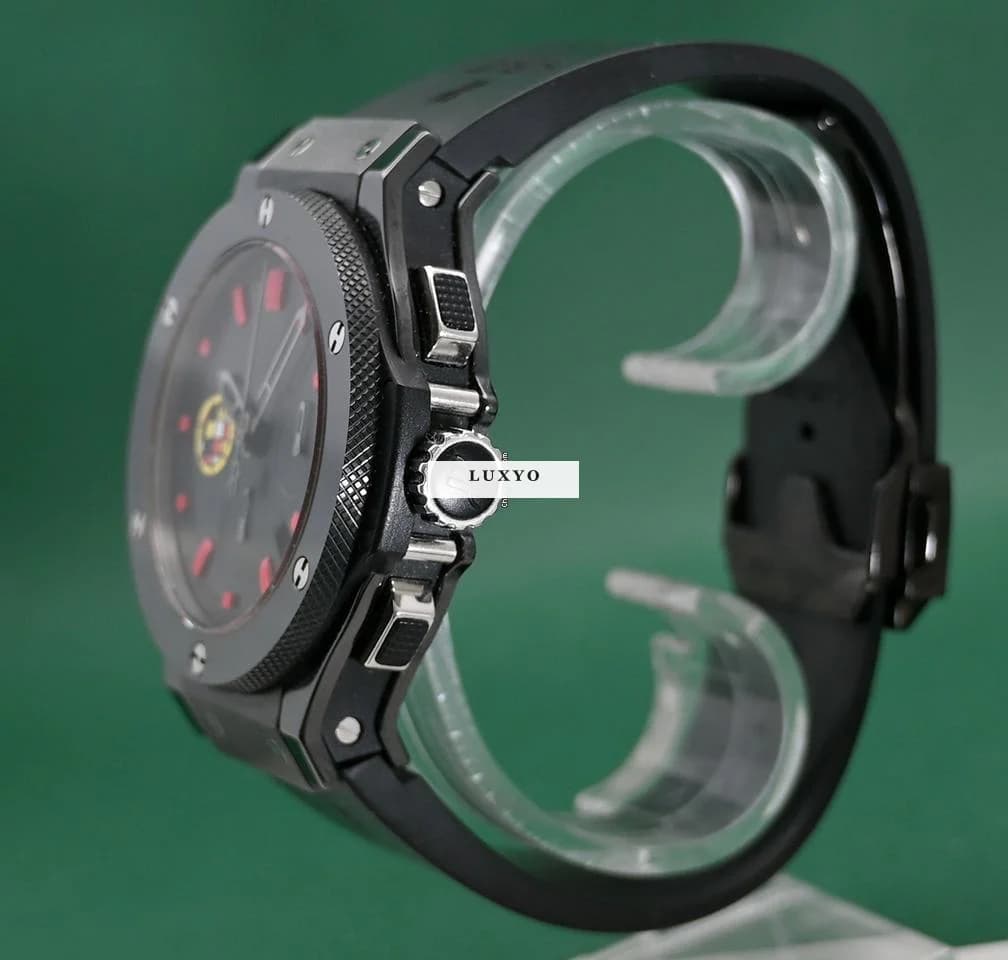 Hublot Big Bang 44mm Spanish Football Federation Limited 1 Of 250 Ceramic Chronograph Box&Papers - Thumbnail 4