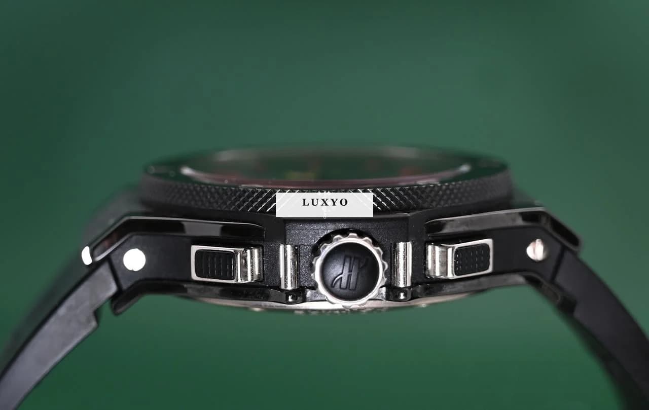 Hublot Big Bang 44mm Spanish Football Federation Limited 1 Of 250 Ceramic Chronograph Box&Papers - Thumbnail 9