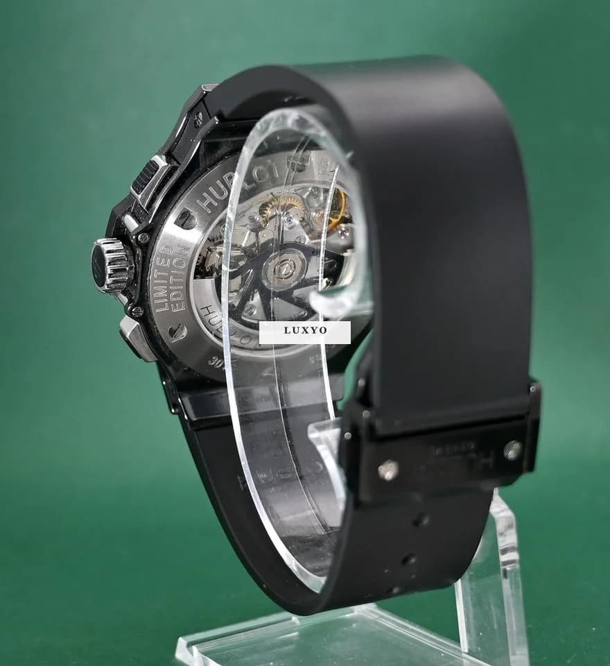 Hublot Big Bang 44mm Spanish Football Federation Limited 1 Of 250 Ceramic Chronograph Box&Papers - Thumbnail 10