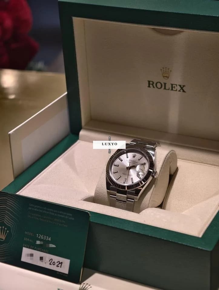 Rolex Datejust 41 Gris Fullset - Thumbnail 2