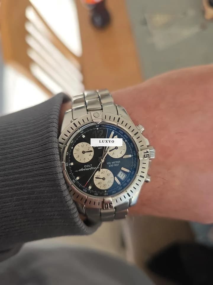 Breitling Colt Ref.A53050 Breitling Quarz Wechselband und Box - Thumbnail 3