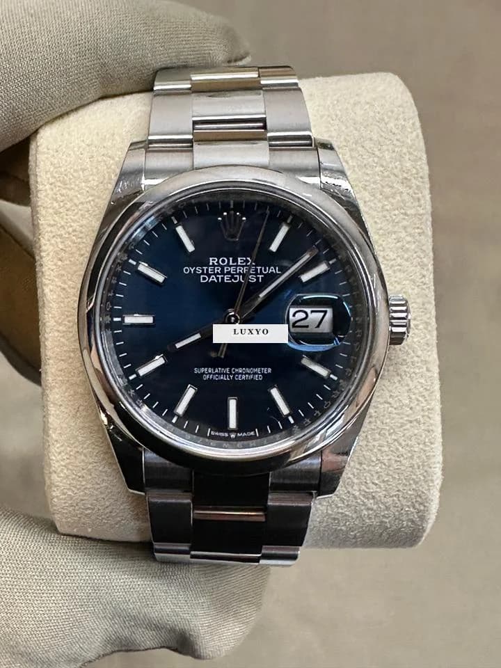 Rolex Datejust 36 Full set jamais polie - Image 1