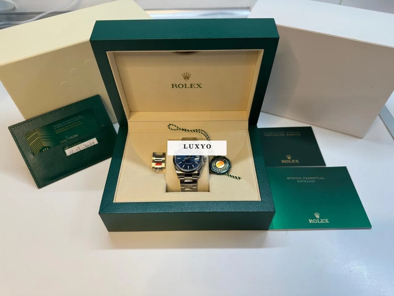 Rolex Datejust 36 Full set jamais polie - Thumbnail 2