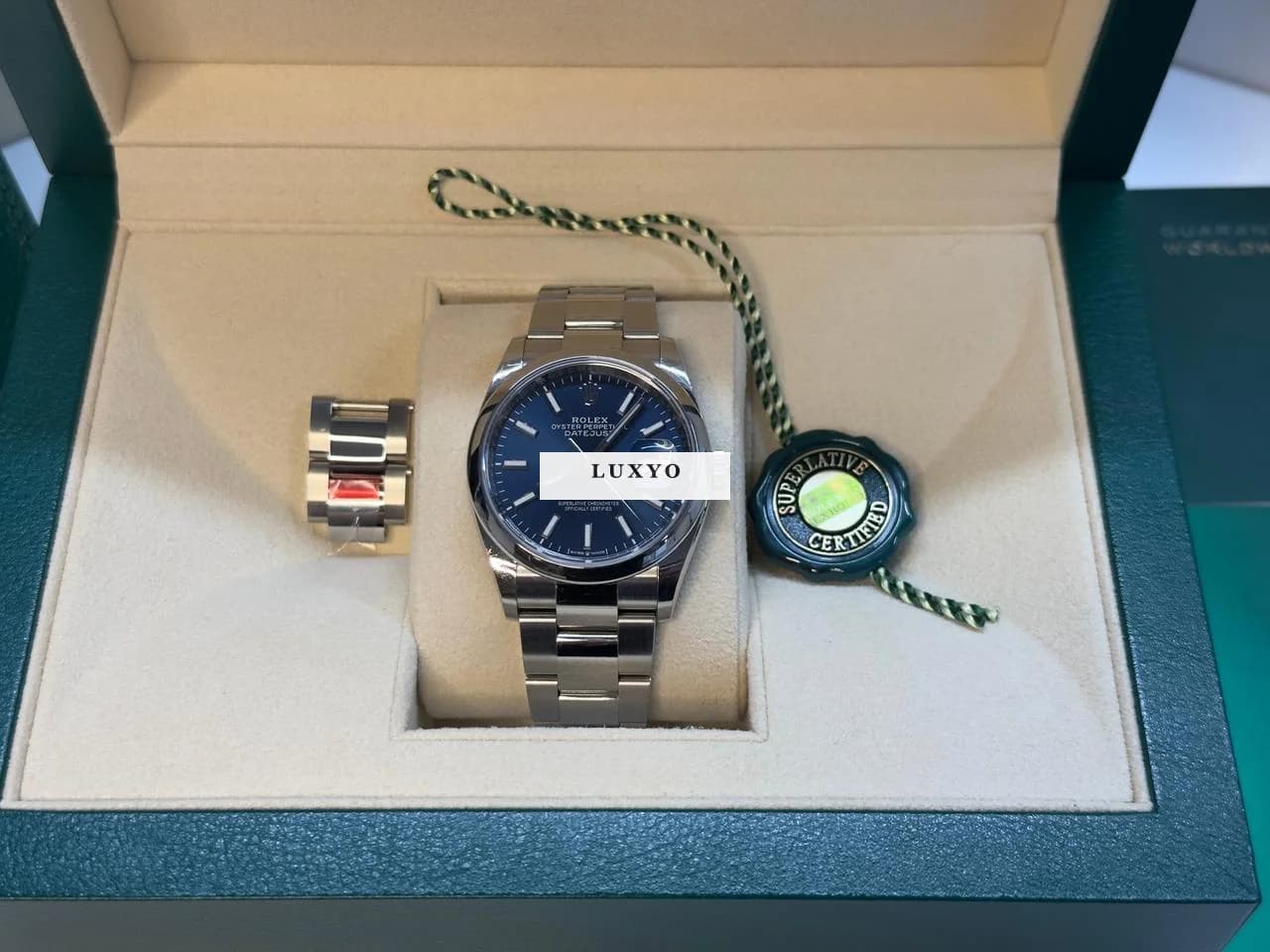 Rolex Datejust 36 Full set jamais polie - Thumbnail 3