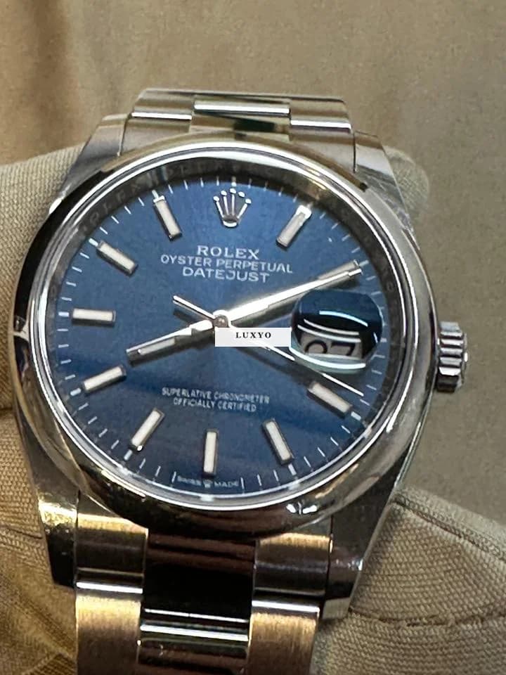 Rolex Datejust 36 Full set jamais polie - Thumbnail 4