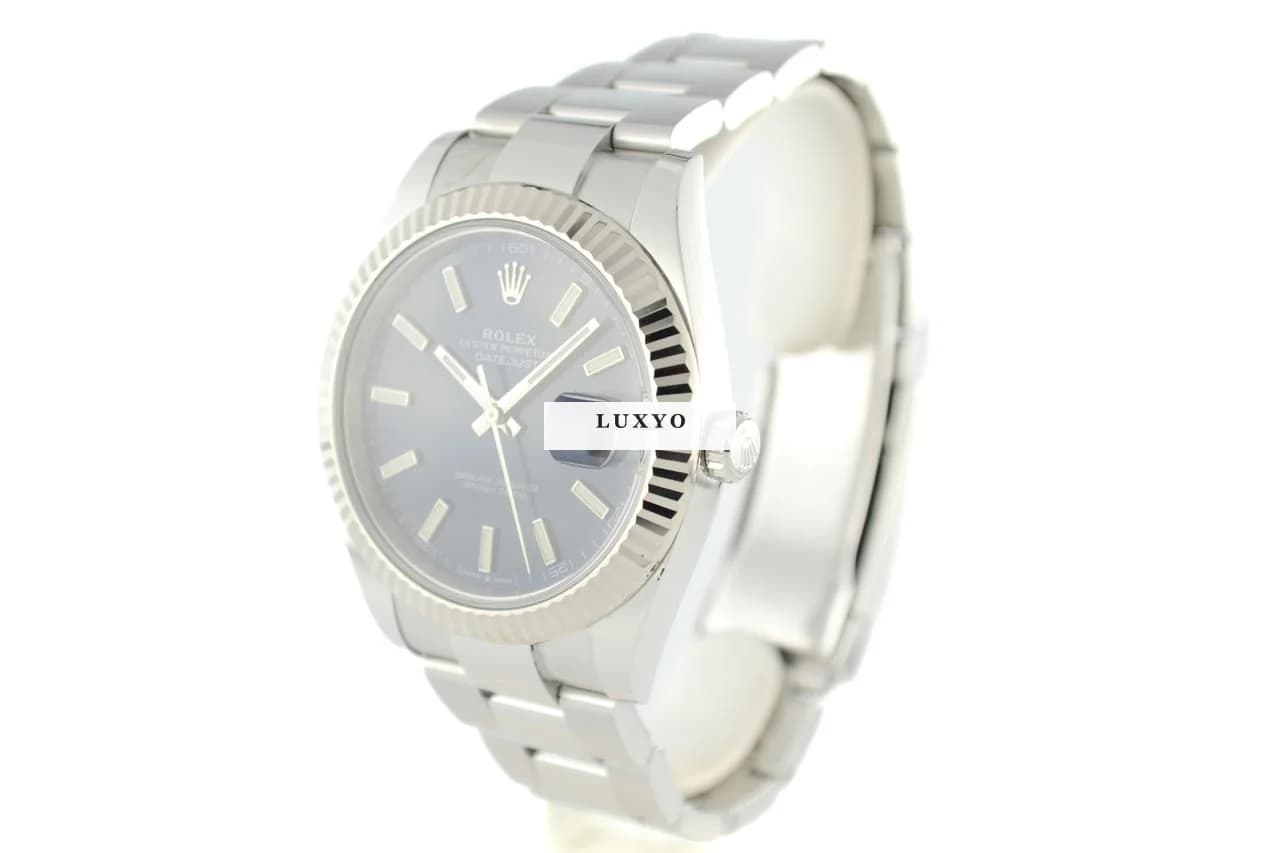 Rolex Datejust 41 126334 blue/oyster ''Full set 2021'' Like new! - Thumbnail 2