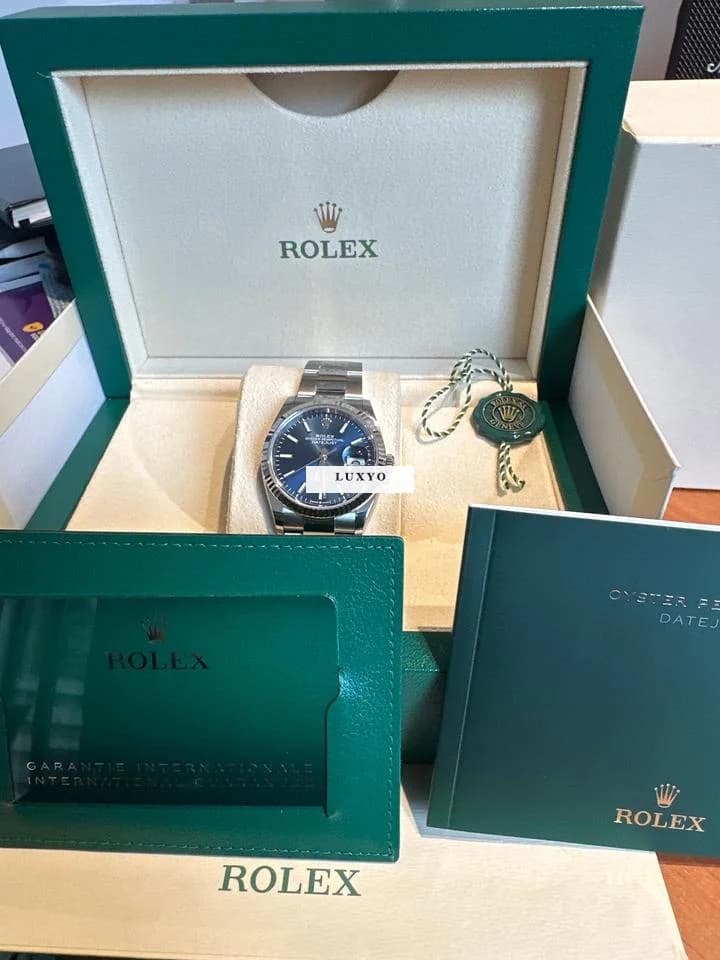 Rolex Datejust 36 Rolex Datejust 36 – Ref. 126234 – Full Set – Like New – Box - Thumbnail 6