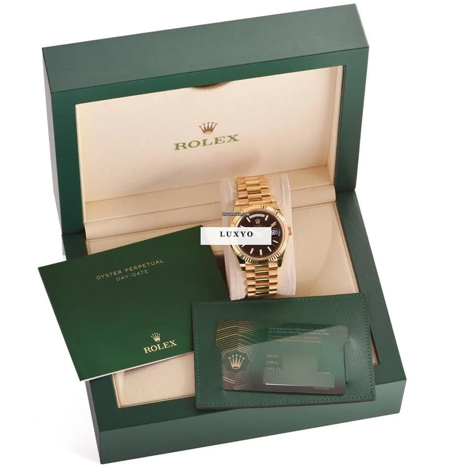 Rolex Day-Date 40 228238 motif dial Fullset - Thumbnail 4