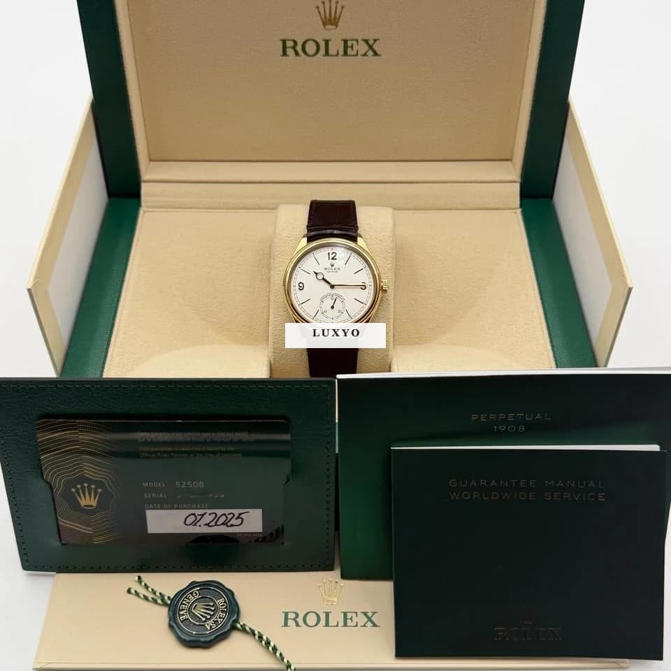 Rolex 1908 LC100/JAN. 2025/FULL SET/ VERY GOOD CONDITION - Thumbnail 11