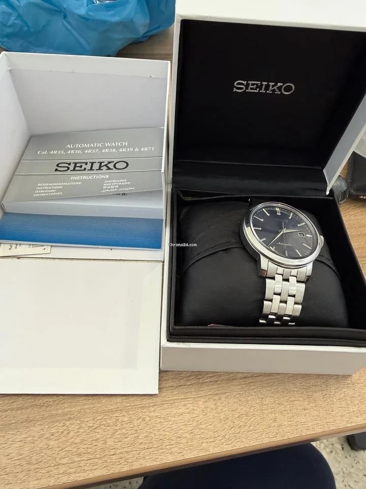Seiko SRPA25K1 Automatik Herren 42mm 10ATM Full Set - Image 1