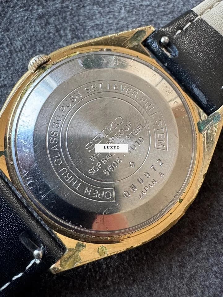 Seiko Lord Matic 1970.09 JDM 5606-7010 Linen dial - Thumbnail 6