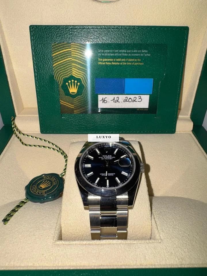 Rolex Datejust 41 Full set, ungetragen - Thumbnail 2