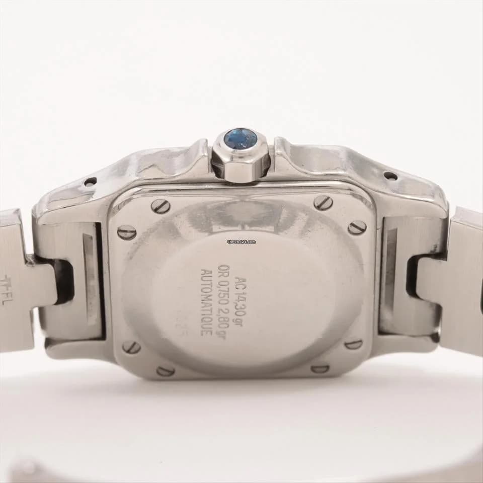 Cartier Santos Lady Santos Galbée automatique - Thumbnail 2