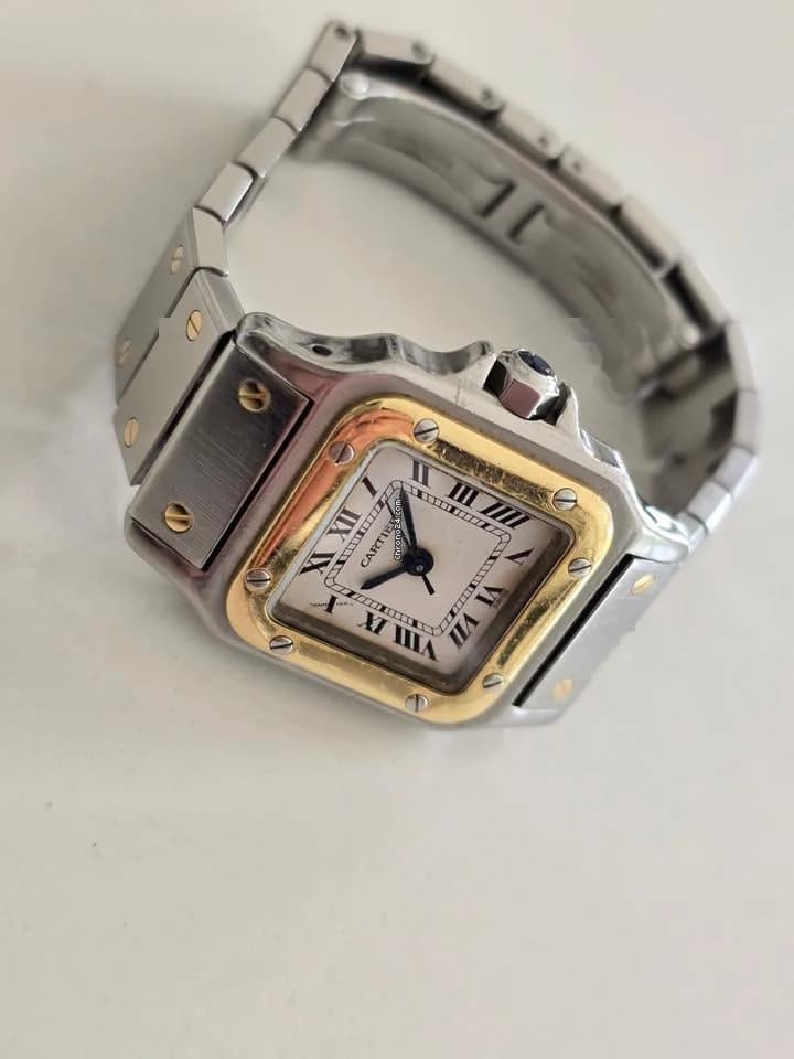 Cartier Santos Lady Santos Galbée automatique - Thumbnail 13