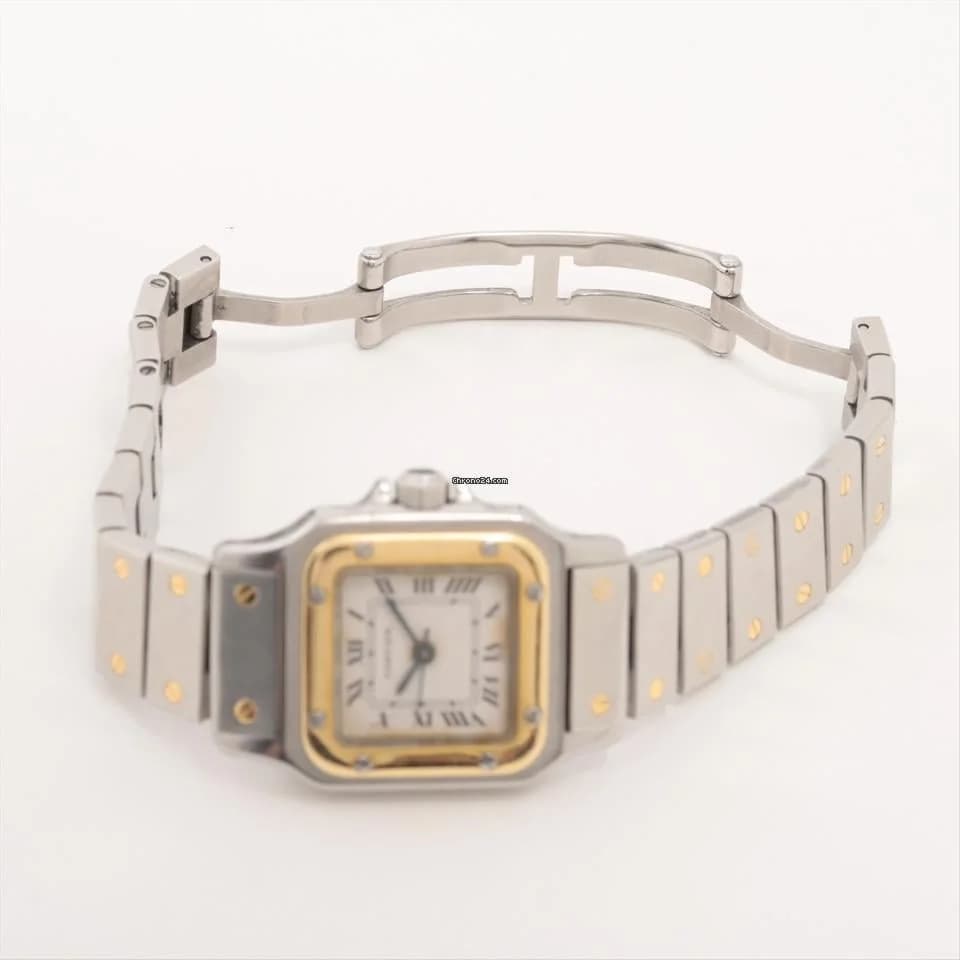 Cartier Santos Lady Santos Galbée automatique - Thumbnail 7