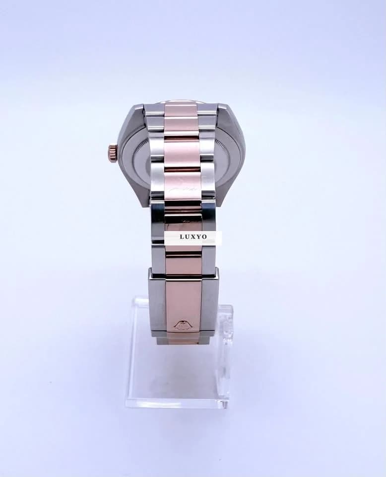 Rolex Datejust 41 Wimbledon rose - Thumbnail 6