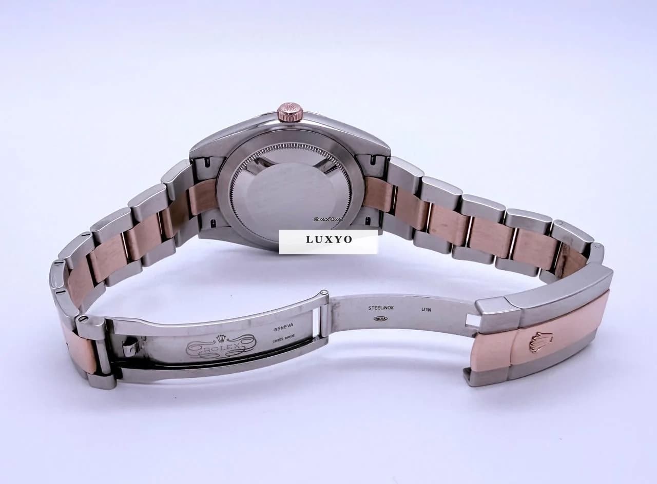 Rolex Datejust 41 Wimbledon rose - Thumbnail 8