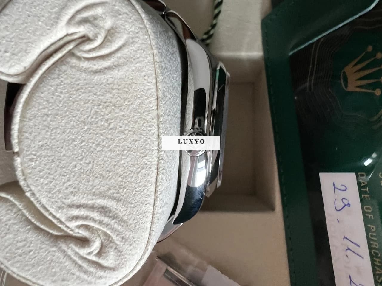 Rolex Oyster Perpetual 36 Lavender dial, brand new, never worn - Thumbnail 4