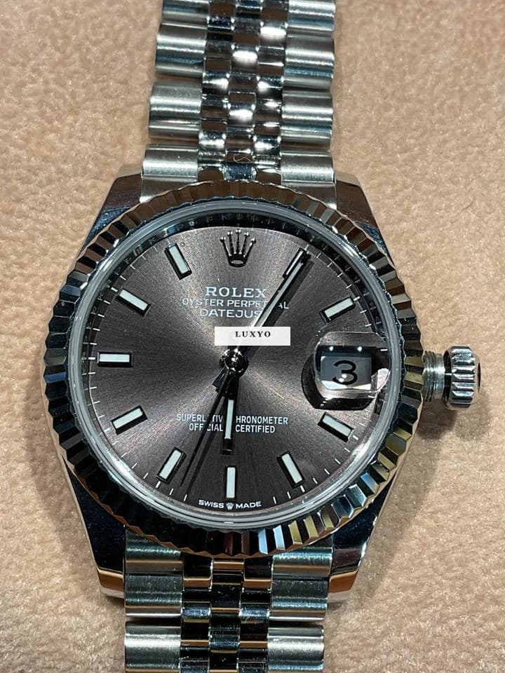 Rolex Datejust 31mm Brown Nuovo Anno 2021 Full Set - Thumbnail 2