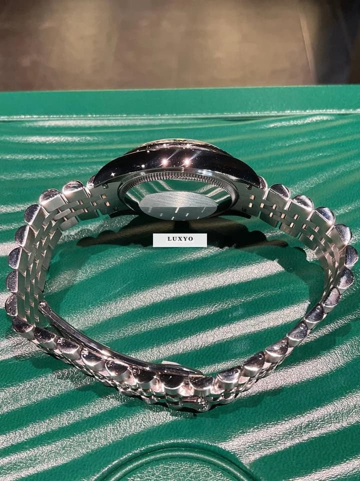 Rolex Datejust 31mm Brown Nuovo Anno 2021 Full Set - Thumbnail 3