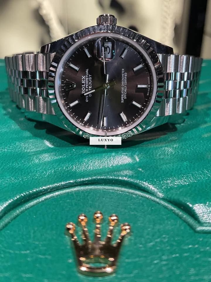 Rolex Datejust 31mm Brown Nuovo Anno 2021 Full Set - Thumbnail 6