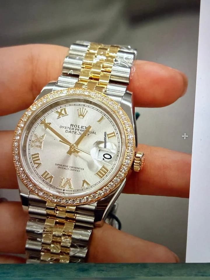 Rolex Datejust 36 Etat neuf - jamais porté , année de fabrication, 2025 - Thumbnail 4