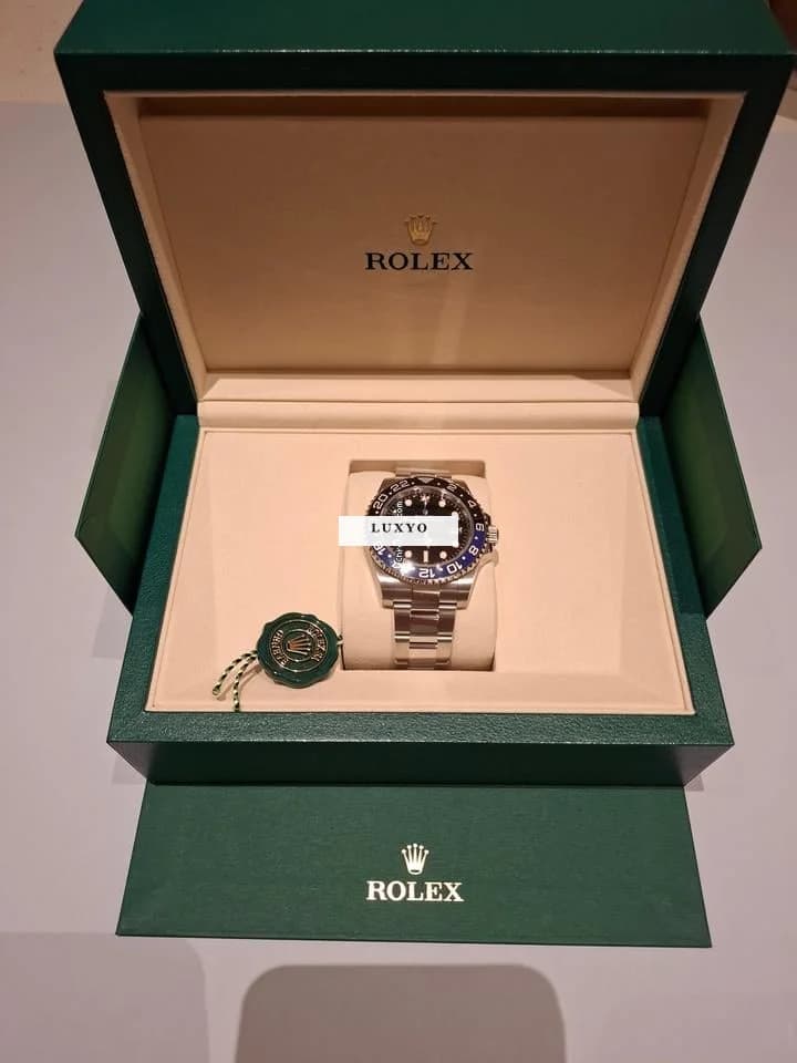 Rolex GMT-Master II "Batman" Full set, unworn - Image 1
