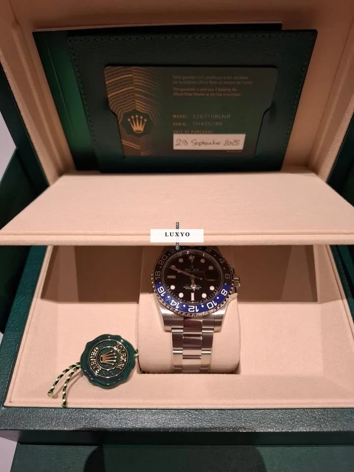 Rolex GMT-Master II "Batman" Full set, unworn - Thumbnail 2