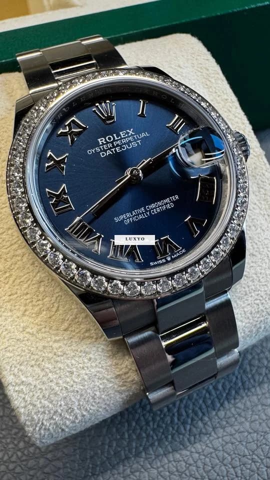 Rolex Datejust 31 46 Diamanten - zu schön, um sie nicht zu tragen! - Image 1