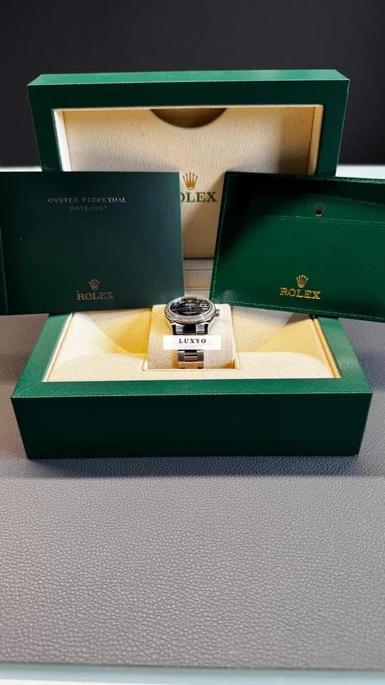 Rolex Datejust 31 46 Diamanten - zu schön, um sie nicht zu tragen! - Thumbnail 11