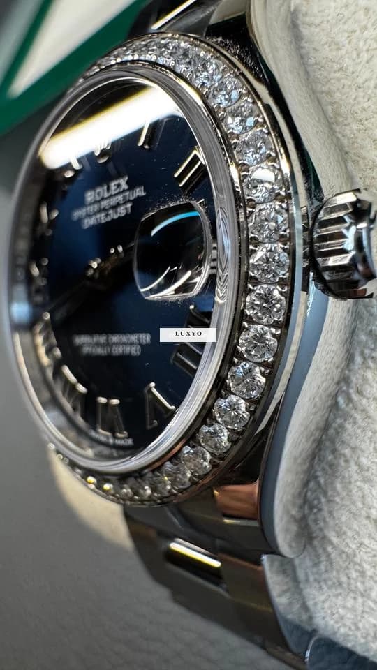 Rolex Datejust 31 46 Diamanten - zu schön, um sie nicht zu tragen! - Thumbnail 5