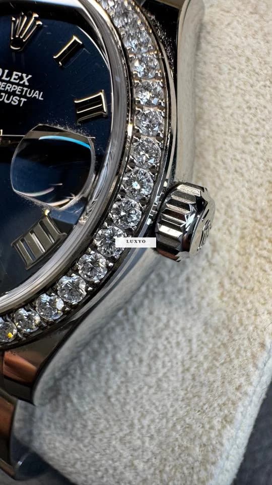 Rolex Datejust 31 46 Diamanten - zu schön, um sie nicht zu tragen! - Thumbnail 6