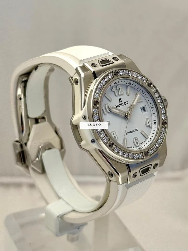 Hublot Big Bang One Click White Diamonds Plus 2 Extra strap(original Hublot) - Thumbnail 2