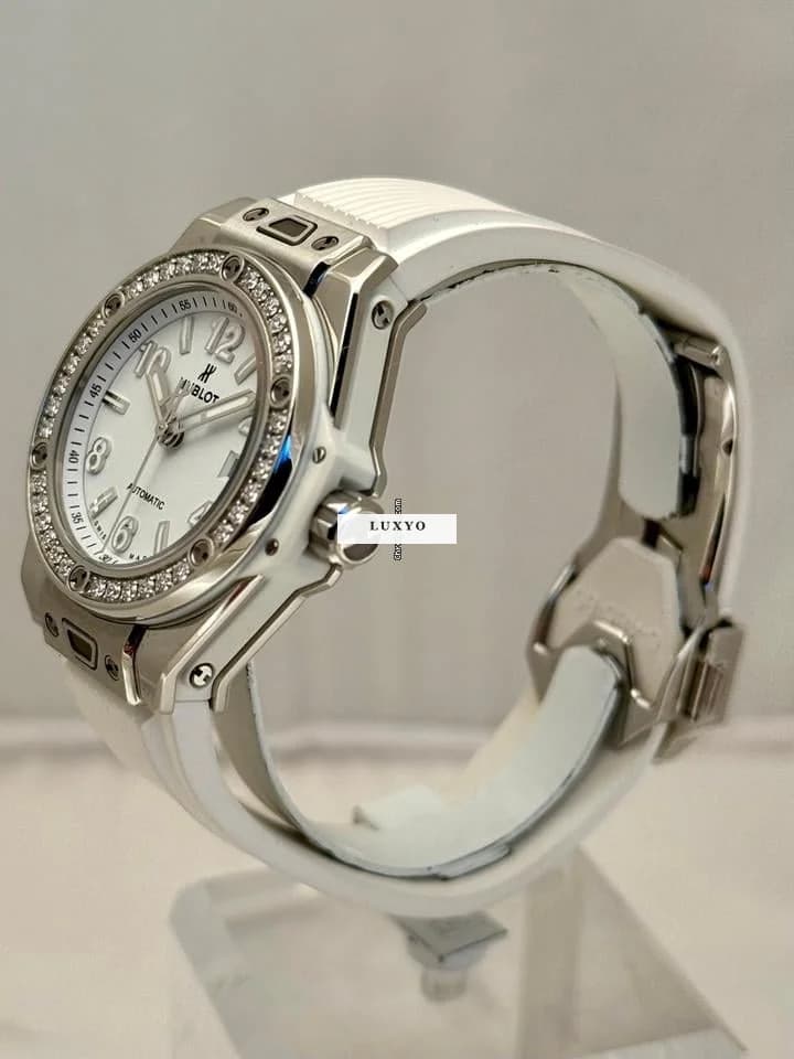 Hublot Big Bang One Click White Diamonds Plus 2 Extra strap(original Hublot) - Thumbnail 3