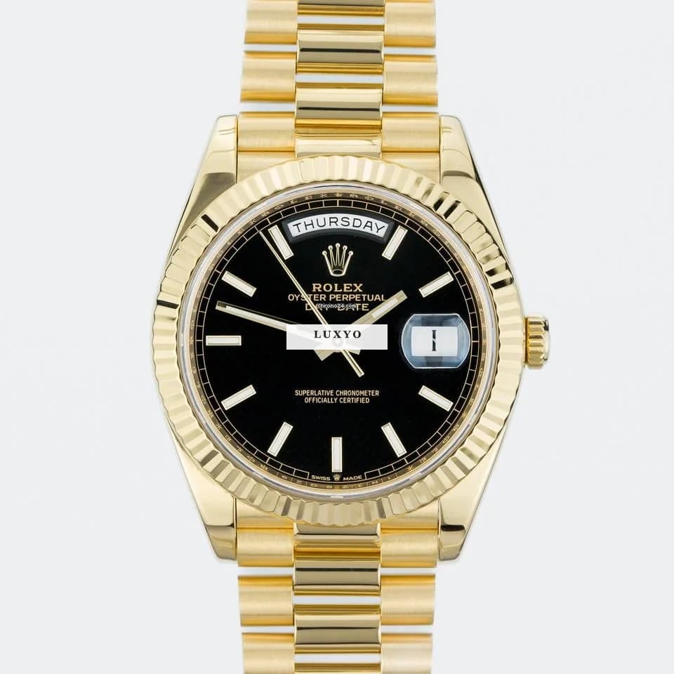 Rolex Day-Date 40 The Ultimate Status Symbol in 18K Yellow Gold - Image 1