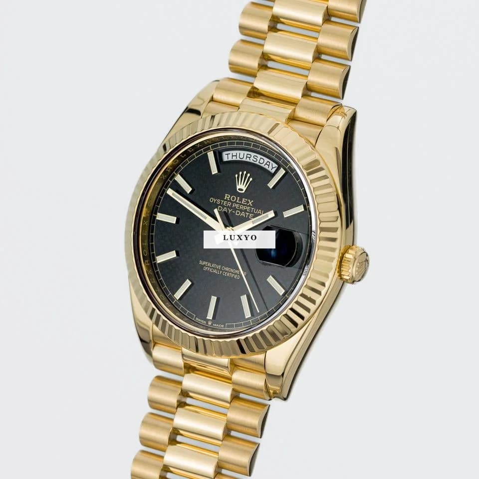 Rolex Day-Date 40 The Ultimate Status Symbol in 18K Yellow Gold - Thumbnail 3