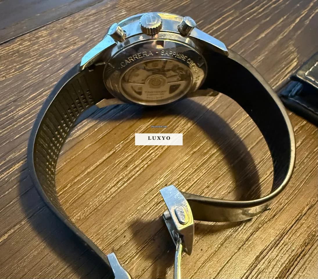 TAG Heuer Carrera Calibre 16 USADO - BOM ESTADO - FULL SET - CAIXA E DOCUMENTOS - Thumbnail 5