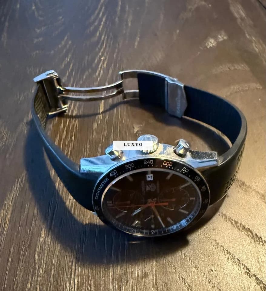 TAG Heuer Carrera Calibre 16 USADO - BOM ESTADO - FULL SET - CAIXA E DOCUMENTOS - Thumbnail 6