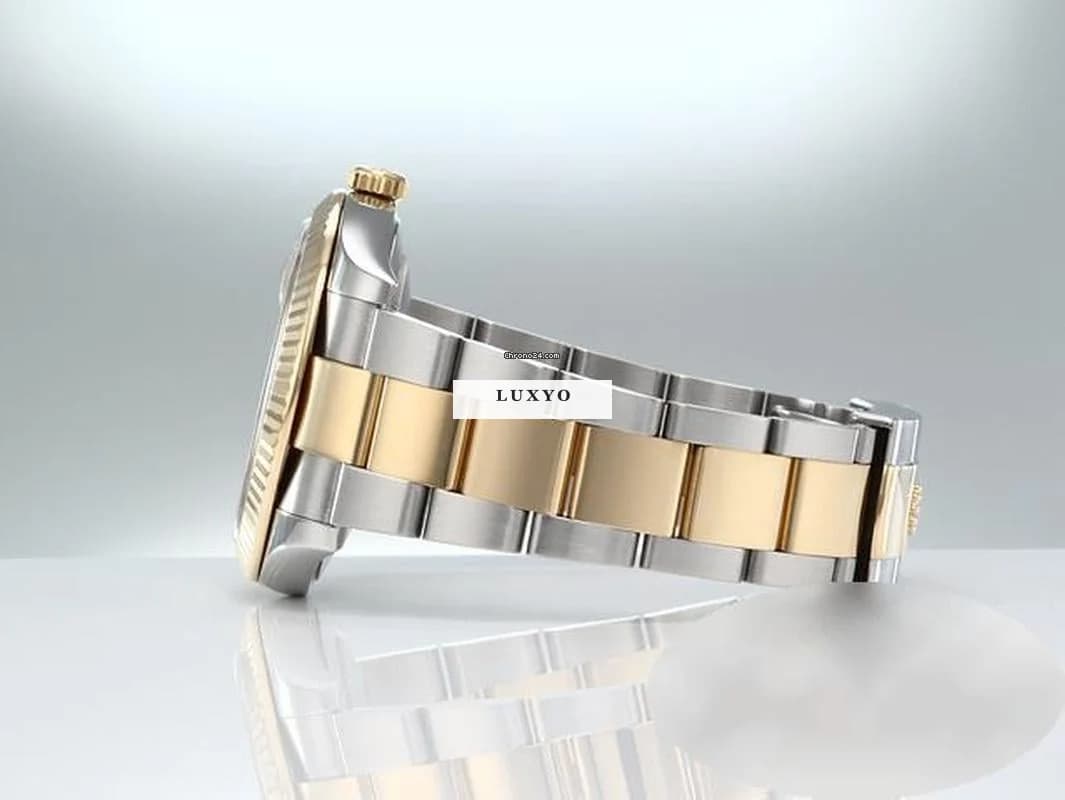 Rolex Datejust 41 126333 Stahl Gelbgold 750 2022 Automatik Stainless Steel 18kt Yellow Gold Herren Damen Oyster-band Chronometer Black Dial - Thumbnail 5