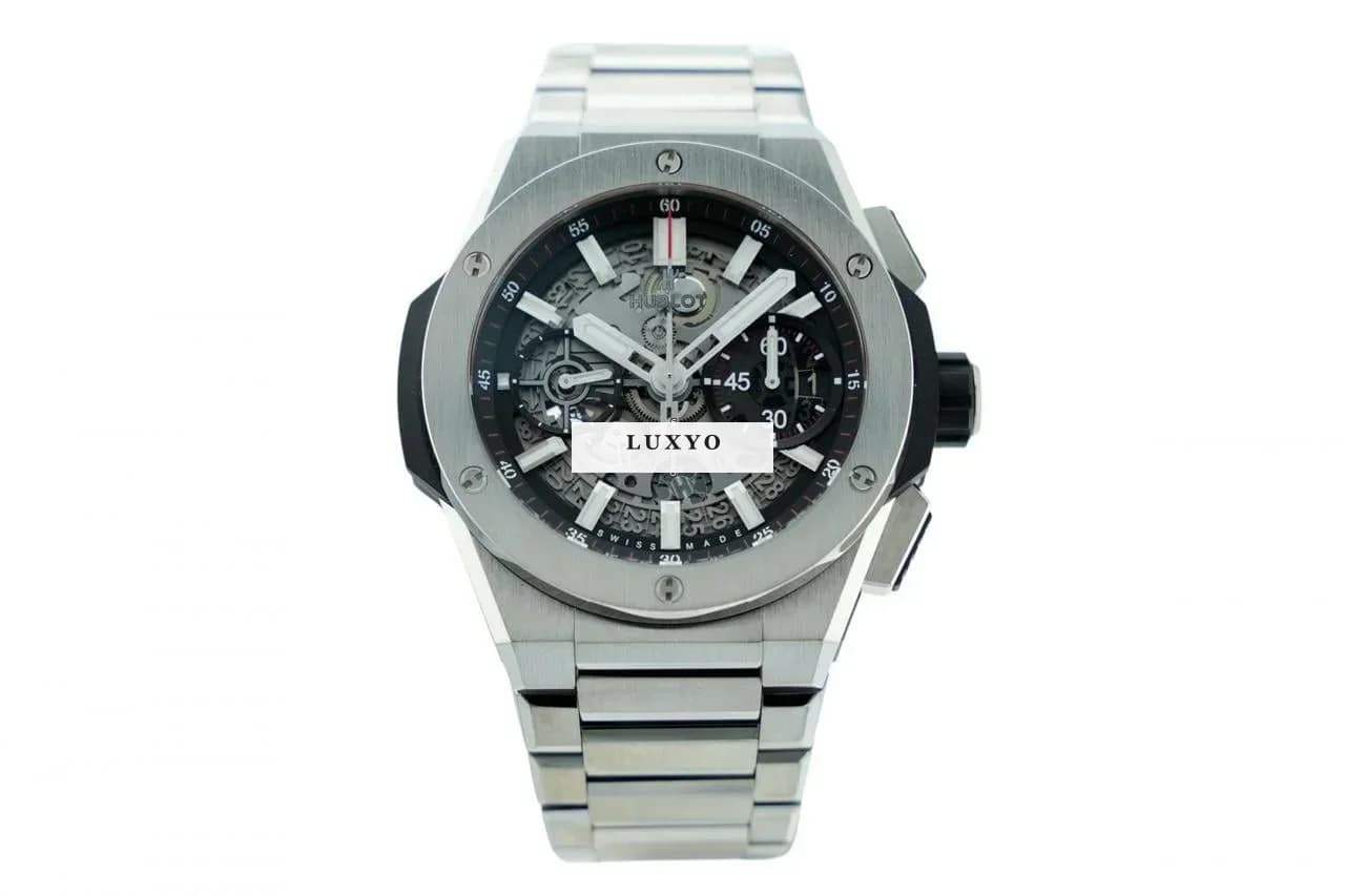 Hublot Big Bang Integral Time Unico Chronograph - Titanium - 42 Mm - Box+Papers Official Service 451.NX.1170.NX 2021
