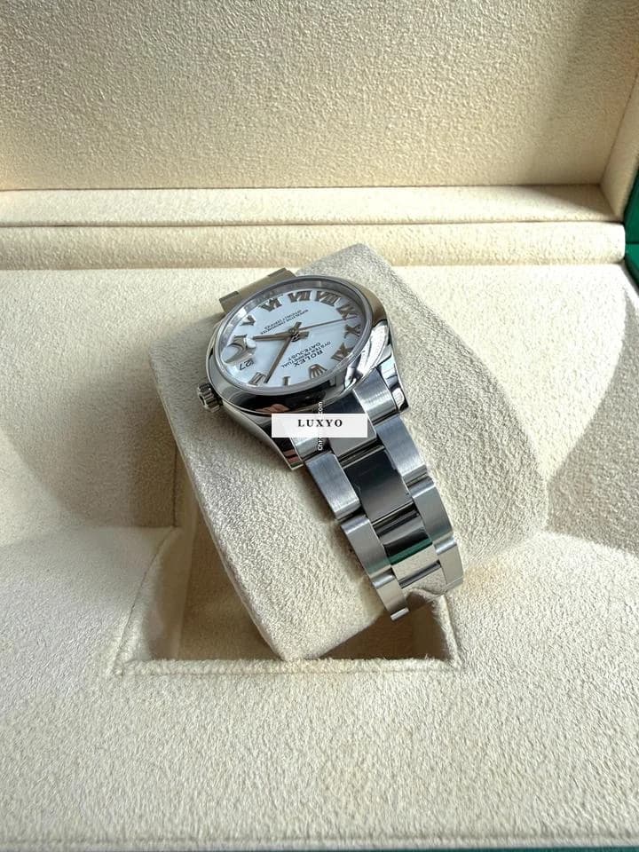 Rolex Datejust 31 White Roman Dial 2023 Like new - Thumbnail 4