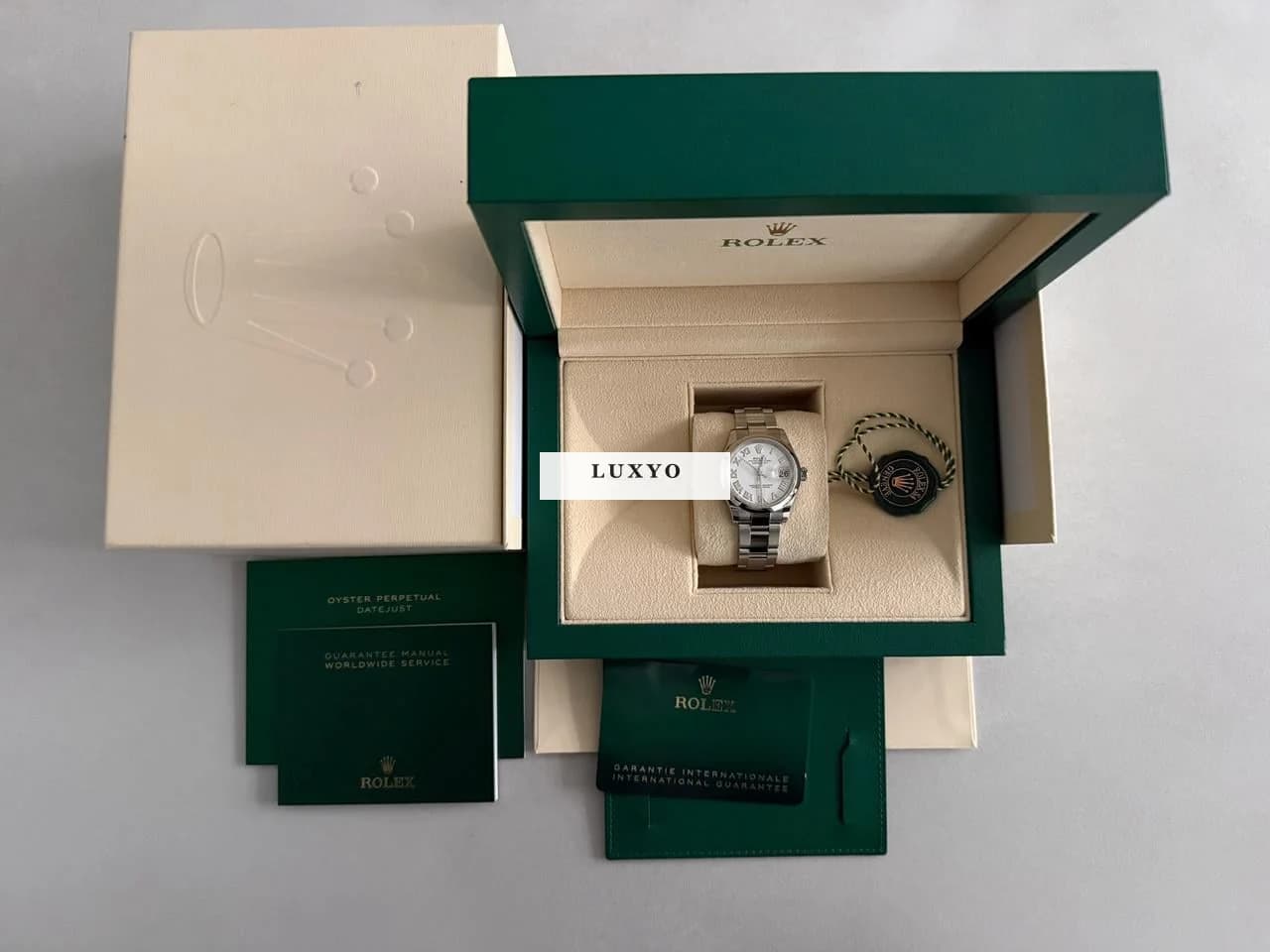 Rolex Datejust 31 White Roman Dial 2023 Like new - Thumbnail 7