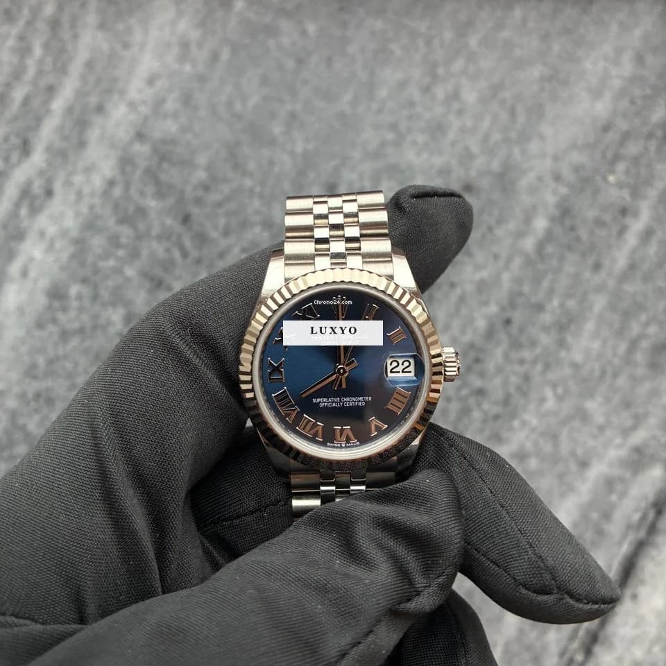 Rolex Datejust 31 Blue Dial / very good condt. / Full-Set / 2024 - Thumbnail 2