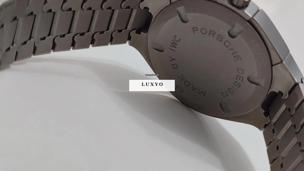 IWC Porsche Design By IWC Titanium Blue Dial 3742 / 3748 - Thumbnail 14