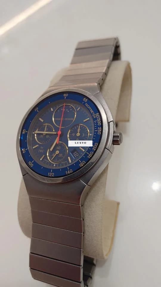 IWC Porsche Design By IWC Titanium Blue Dial 3742 / 3748 - Thumbnail 3